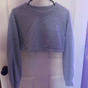 Women’s Cropped Crewneck Longsleeve